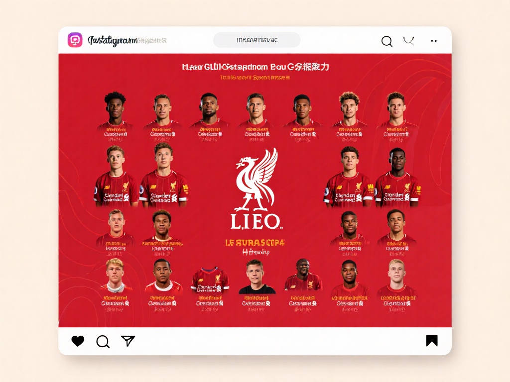 利物浦官方社媒公布冠军全队球员名单