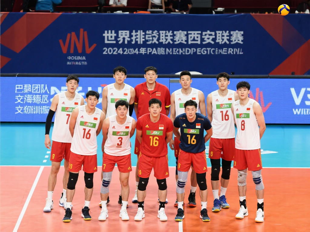 中国男排公布世界联赛西安站参赛名单